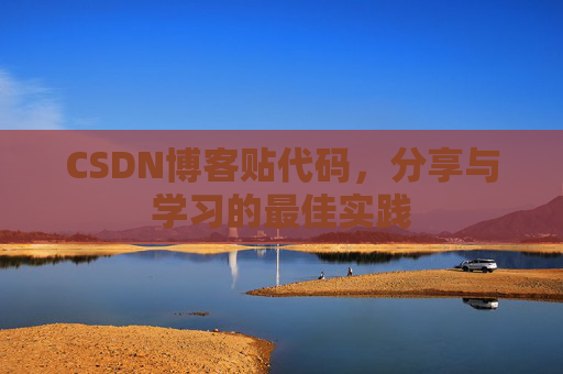 CSDN博客贴代码,分享与学习的最佳实践